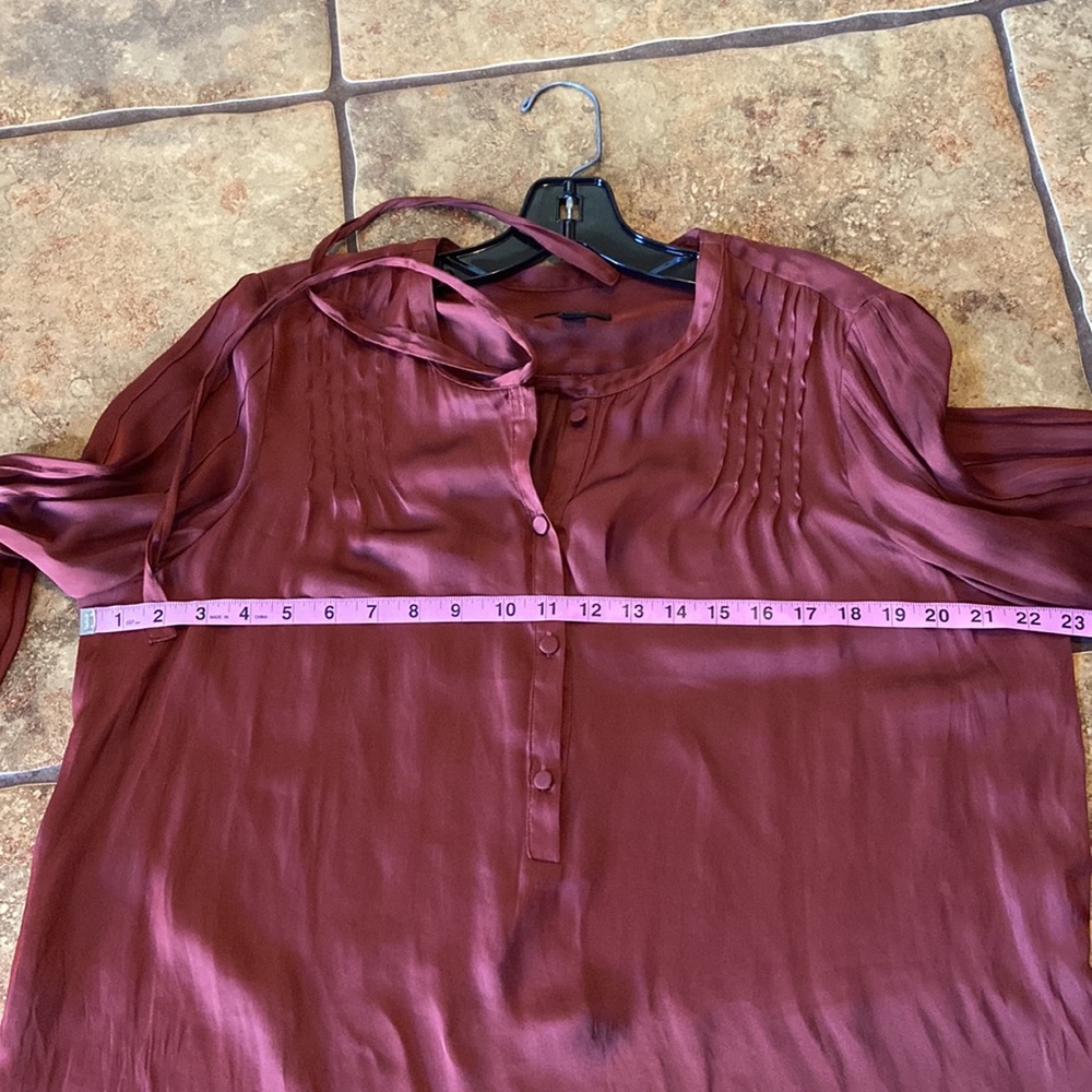 J. Crew Silky Shirt size Large - Picture 8 of 12